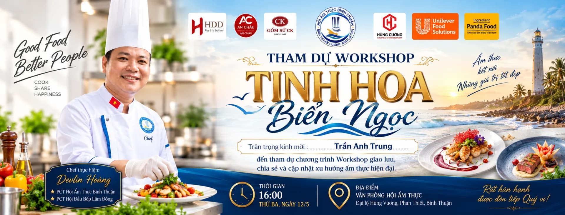 WORKSHOP “TINH HOA BIỂN NGỌC”