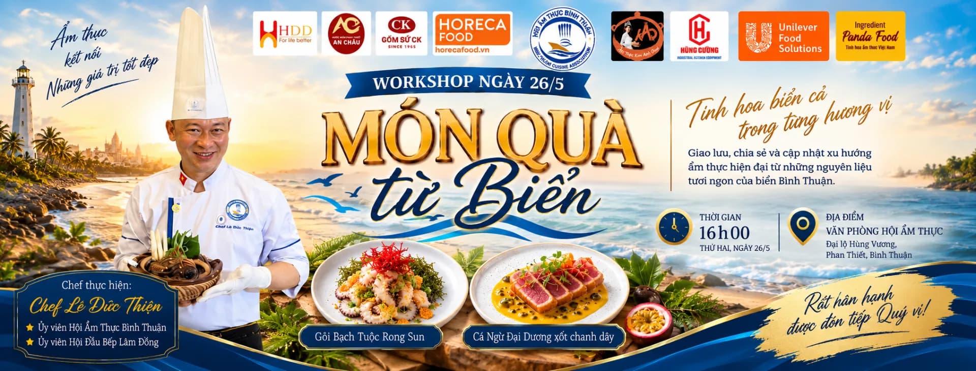 WORKSHOP “MÓN QUÀ TỪ BIỂN”